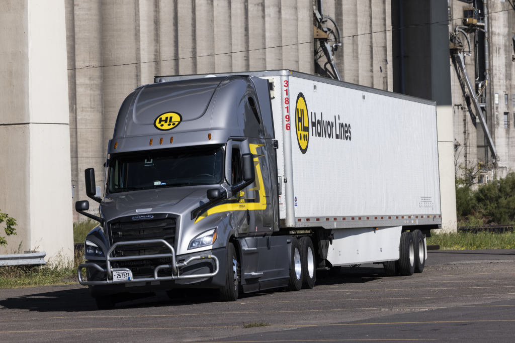 Halvor Lines Grey Freightliner